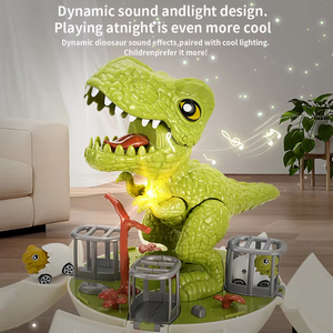 Rompecabezas grande para niños, <span class=keywords><strong>huevo</strong></span> de dinosaurio, juguete de simulación, modelo de Animal, <span class=keywords><strong>coche</strong></span> de pista, juguete para niño de 3 a 6 años, regalo de cumpleaños - Product Image 4