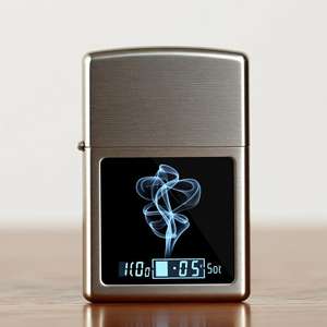 Briquets MK <span class=keywords><strong>GEEK</strong></span> personnalisés rechargeables pour cigares et cigarettes, briquets torche à flamme jet vierge, logo imprimé personnalisé - Product Image 1