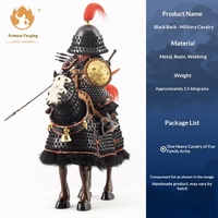 Figurine blindée modèle jouet Echo Yue Family Army Wei Army Cavalry, décoration chinoise pour bureau, bibliothèque et entrée