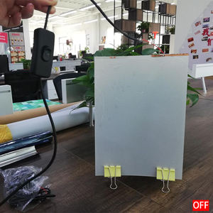 Filme de Vidro Inteligente PDLC Eletrônico para Vidros de Construção PET Personalizado Moderno Autoadesivo Bloco de Vidro Oco 0.45mm - Product Image 5