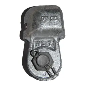 WS-7 Type Sell Link Fitting for Pole Line Sliver Hot Dip-galvanized Steel Socket Clevis