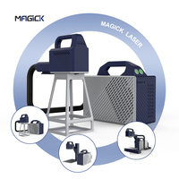 Machine de marquage laser à fibre portable MK-E 30W pour le codage industriel des métaux, marqueur laser haute vitesse