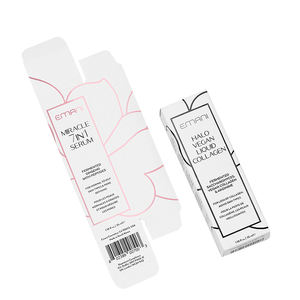 Caja de embalaje personalizada del tamaño de su producto Caja de papel plegable impresa con el logotipo de su marca para caja de embalaje de medicina cosmética - Product Image 5