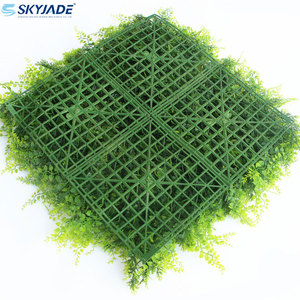 AMZ Panel de Pared de Césped Artificial de Madera de Boj, Hoja de Plástico Skyjade al Mejor <span class=keywords><strong>Precio</strong></span> para Decoración de Jardín, Pared de Cobertura, Aplicación - Product Image 4