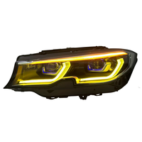Pièces automobiles SJC, phare DRL blanc/jaune pour BMW Série 3 G20 G28 320i 325i, phares améliorés, style laser, assemblage LED