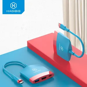 Base de Conexión Portátil Hagibis <span class=keywords><strong>Dock</strong></span> TV <span class=keywords><strong>Dock</strong></span> SWC01, USB C a 4K HDMI, Hub USB 3.0 para Nintendo, Laptops, PC, <span class=keywords><strong>iPad</strong></span> - Product Image 1