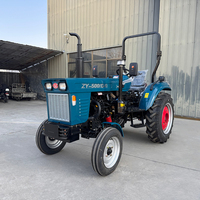 Mini Tractor Agrícola Diésel de Alta Calidad de 30HP, 35HP, 40HP, 45HP, 50HP, 4WD con Implementos para Pequeñas Granjas