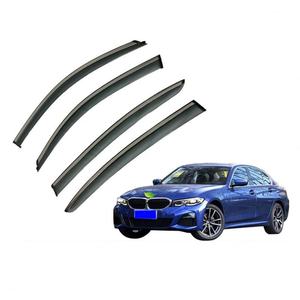 Déflecteurs de vitres latérales (4 pièces) compatibles avec BMW Série 3 F30 2020-2022 – Protection solaire et pluie - Product Image 1