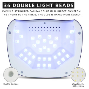 <span class=keywords><strong>Lampe</strong></span> à ongles professionnelle en plastique Sun S50 sans fil portable UV LED pour le séchage des ongles et l'utilisation en salon - Product Image 3