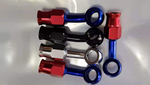 AN3 Aluminium Connect Moto Frein Ligne Tuyau Liquide Dégagement Rapide Connexion Raccord Plusieurs Modèles - Product Image 2