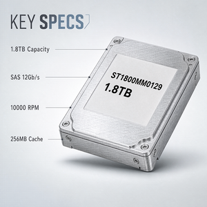 1.8TB 2.5 Inch Internal Enterprise <b>Hard</b> <b>Drive</b> ST1800MM0129 SAS 12Gb s 10K RPM 256MB Cache For Server RAID Data Center - Product Image 2
