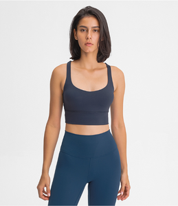 Nuevo diseño de alto impacto de nylon entrenamiento gimnasio activewear tops sujetador podría conjunto de matemáticas - Product Image 5