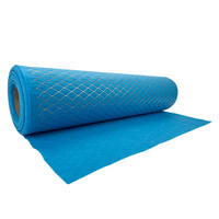Rouleau de média filtrant laminé en maille de polyester G4 MERV 8 11 13 14, pré-filtre, taille personnalisée OEM, ventilation HVAC