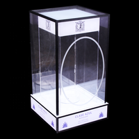 Présentoir de Bouteilles d'Alcool pour Événements, Boîte Lumineuse en Acrylique Personnalisable avec Logo, Glorificateur de Service VIP à LED pour Bouteilles, Présentoir de Bouteilles pour Clubs