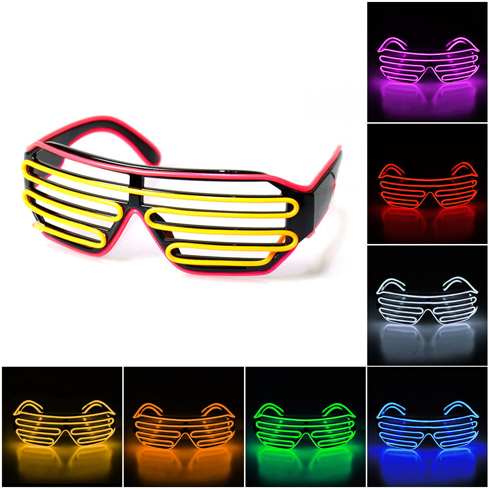 Gafas con persiana de alambre EL