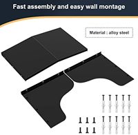 Accessoires de protection pour borne de recharge de véhicule électrique WallBox, couverture de toit en acier inoxydable, résistante aux intempéries