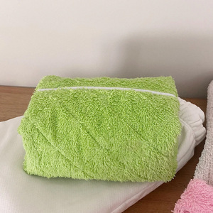 Trousse de toilette en tissu éponge matelassée, grande capacité, pour cosmétiques et produits de soin, best-seller transfrontalier - Product Image 1