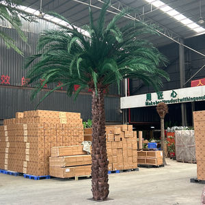Palmier artificiel sur mesure, résistant à la décoloration, grand arbre artificiel pour centre commercial - Product Image 2