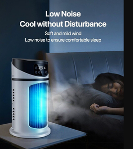 Xách Tay Mini Điều Hòa Không Khí Fan 3 Tốc Độ Điều Khiển Thông Minh ABS + Linh Kiện Điện Tử Thấp OEM Phòng Làm Mát Không Khí Ánh Sáng Ban Đêm Của Nhãn Hiệu - Product Image 6