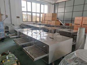 Forno a Nastro per <span class=keywords><strong>Pizza</strong></span> Commerciale da 18 Pollici, Macchina per Cottura <span class=keywords><strong>Pizza</strong></span> a Gas per Ristoranti, Forno Elettrico con Nastro Trasportatore per Interni - Product Image 5