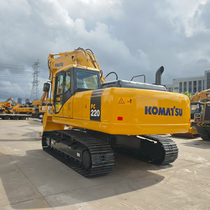 Excavatrice Komatsu PC220 d'occasion, strictement inspectée avant livraison, en stock, vente en gros pour les entrepreneurs mondiaux en machinerie lourde - Product Image 4
