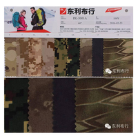 Vente en gros de tissu Cordura en nylon 500D durable imperméable camouflage tissu Cordura pour sac