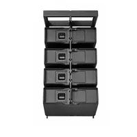 Système de sonorisation Line Array CVR actif professionnel 3 voies double 10 pouces avec caisson de basses de 18 pouces