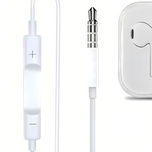 Écouteurs filaires de <span class=keywords><strong>bonne</strong></span> <span class=keywords><strong>qualité</strong></span>, couleur blanche, écouteurs filaires pratiques pour téléphone - Product Image 3