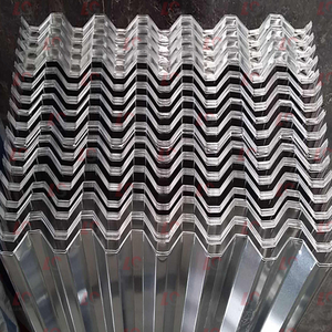 Hoja de acero galvanizado corrugado de alta calidad de aluminio de 12 pies dx51d hoja de techo de acero corrugado galvanizado para casa - Product Image 6