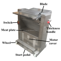 Dégraissant pour peaux de bétail et de porc au meilleur prix avec grattoir à huile automatique pour l'écorçage de la viande en acier inoxydable