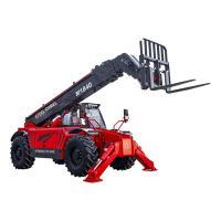 Chariot télescopique 4 tonnes, portée 18 m, chariot élévateur télescopique EPA pour le chargement et le déchargement de conteneurs en terminal