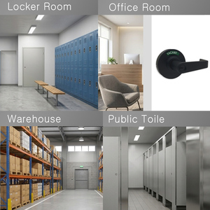 使用中的浴室锁 ANSI 2 级商业隐私锁 指示灯锁 重型门把手 - Product Image 6