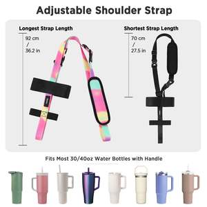 Portavasos con Correa para Botellas Stanley Tumbler Hydrojug Brumate Era de 30/40 oz, para Botellas de Agua con Asa de 30/40 oz - Product Image 3