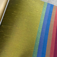 Revêtement mural en soie de papier peint de luxe de couleur unie de haute qualité pour la décoration de la maison