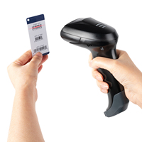 TH22 Vente en gros Scanner de codes-barres sans fil 1D/2D 2500 mAh longue autonomie USB portable avec base pour supermarché