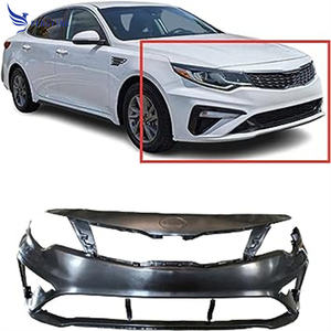 FitParts Compatible avec le couvercle de pare-chocs avant 2019-2020 Kia Optima EX LX S SX SXL Hybrid Plug-in Premium Turbo <span class=keywords><strong>Sedan</strong></span> 19-20 - Product Image 2