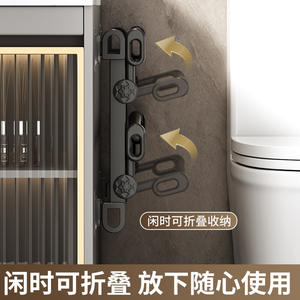 ชั้นวางรองเท้าติดผนังทรงสี่เหลี่ยมสำหรับเก็บรองเท้าผ้าใบ รองเท้าบูท รองเท้าส้นสูง แบบแขวนประตู พับเก็บได้ - Product Image 5