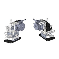 Estaciones de Posicionamiento de Precisión Motorizadas Compactas de 6 Ejes con Husillo de Bolas, Recorrido de 6.5mm, Carga de 2kg, 1 Año de Garantía para Aplicaciones de Nanoposicionamiento