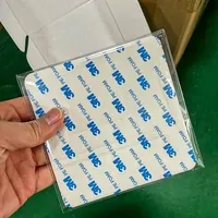 Plaque autocollante étanche en acrylique pour paiement RFID/NFC, avis QR, menu et réseaux sociaux pour hôtels et restaurants