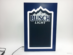 Insegna Luminosa <span class=keywords><strong>a</strong></span> LED con Cornice in Alluminio, Telecomando, Facile Montaggio, Retroilluminata per Fiere Commerciali - Product Image 3