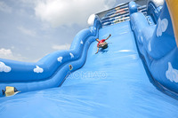 Offre Spéciale géant toboggan gonflable maison de rebond gonflable