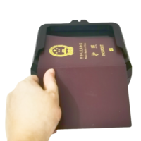 Lector automático de pasaporte de hotel OCR, quiosco MRZ, licencia de conducir, tarjeta de identificación, escáner de pasaporte para control de acceso de aduanas de aeropuerto