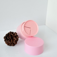 Pot à crème en plastique PP de 50g, élégant, rotatif, vide, écologique, recyclable, pour démaquillant, crème pour le visage, cosmétiques, avec logo personnalisé