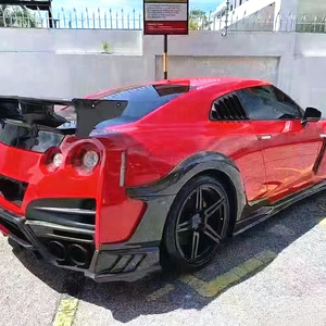 ชุดแต่งบังโคลนหลังคาร์บอนไฟเบอร์ทรง TS สำหรับ Nissan GT-R R35 ปี 2008-2016 - Product Image 2