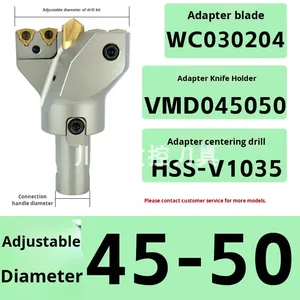 شوانرون Vmd كبيرة U قطر قابل للتعديل توسيط حفرة عميقة ثقيلة مبرد داخلي قابل للفهرسة Vmcwc - Product Image 2