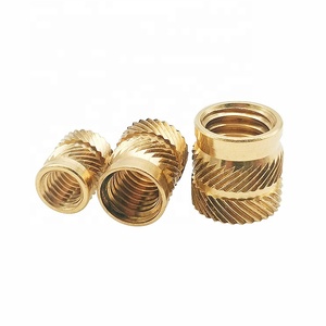 Bộ Chèn Nhiệt <span class=keywords><strong>M1.6</strong></span> M2 M2.5 M3 M4 M5 M6 M8 M10 Đai Ốc Chèn Ren Đai Ốc Có Khía Đai Ốc Chèn Bằng Đồng - Product Image 5