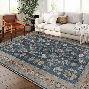 Tapis vintage en polyester cachemire personnalisable pour la maison <span class=keywords><strong>h</strong></span>ôtel chambre à coucher salon extérieur tissé à plat à la main pour la prière <span class=keywords><strong>de</strong></span> voyage - Product Image 1
