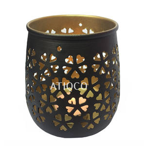 Soporte Votivo de Hierro para Decoración del Hogar, Candelero de Metal Moderno, Elegante Portavelas, Encantador Portavelas de Venta Caliente - Product Image 6