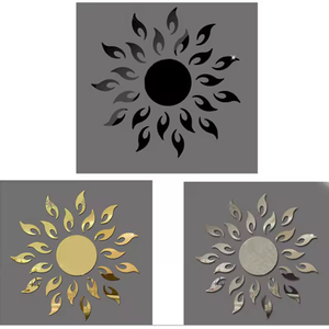 Nuovo <span class=keywords><strong>Adesivo</strong></span> Murale Decorativo a Specchio con Girasoli in Acrilico per Decorazione di Soggiorno e Camera <span class=keywords><strong>da</strong></span> Letto - Product Image 1
