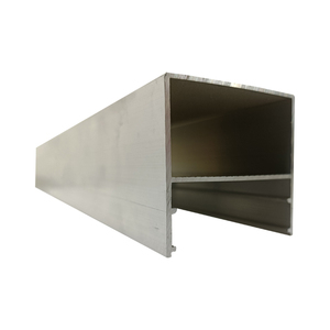 Profils en <span class=keywords><strong>aluminium</strong></span> aspect bois, lambris décoratifs pour revêtement mural intérieur, pour mur-rideau - Product Image 2